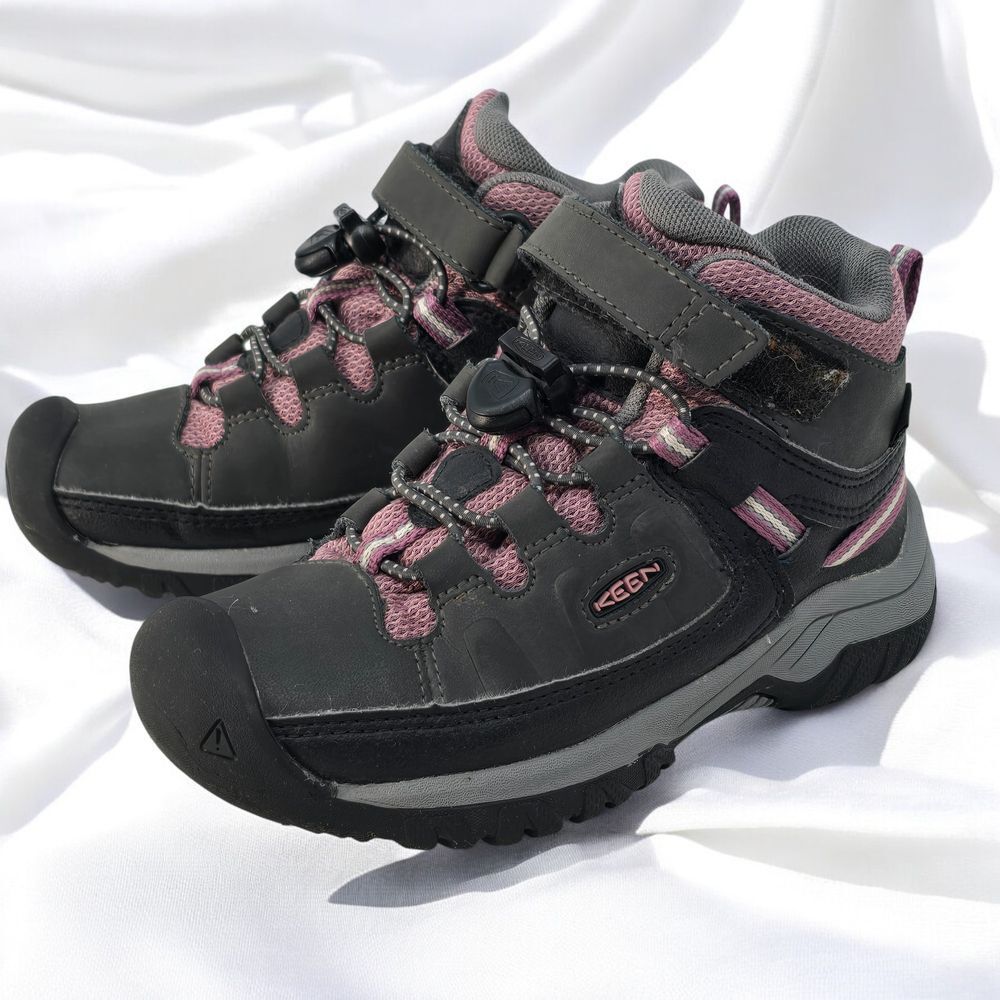 Keen Pink and Gray Boots for Adventurous Comfort